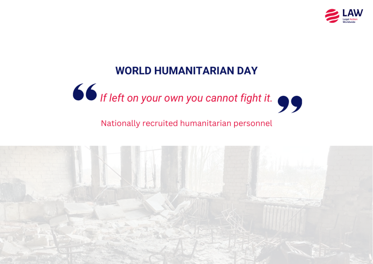 World Humanitarian Day: Calling for the Protection and Care of Humanitarian Personnel Worldwide