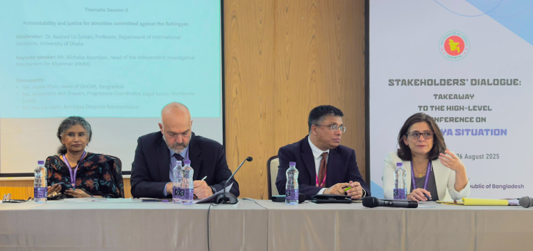 Cox’s Bazar: High-Level dialogue Sets Roadmap for Rohingya Justice and Repatriation