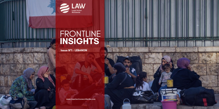 Frontline Insights #1 April – LEBANON: Escalation of the Conflict in the Southern Region, Conduct of Hostilities, Forced Displacement, and Civilian Protection Concerns